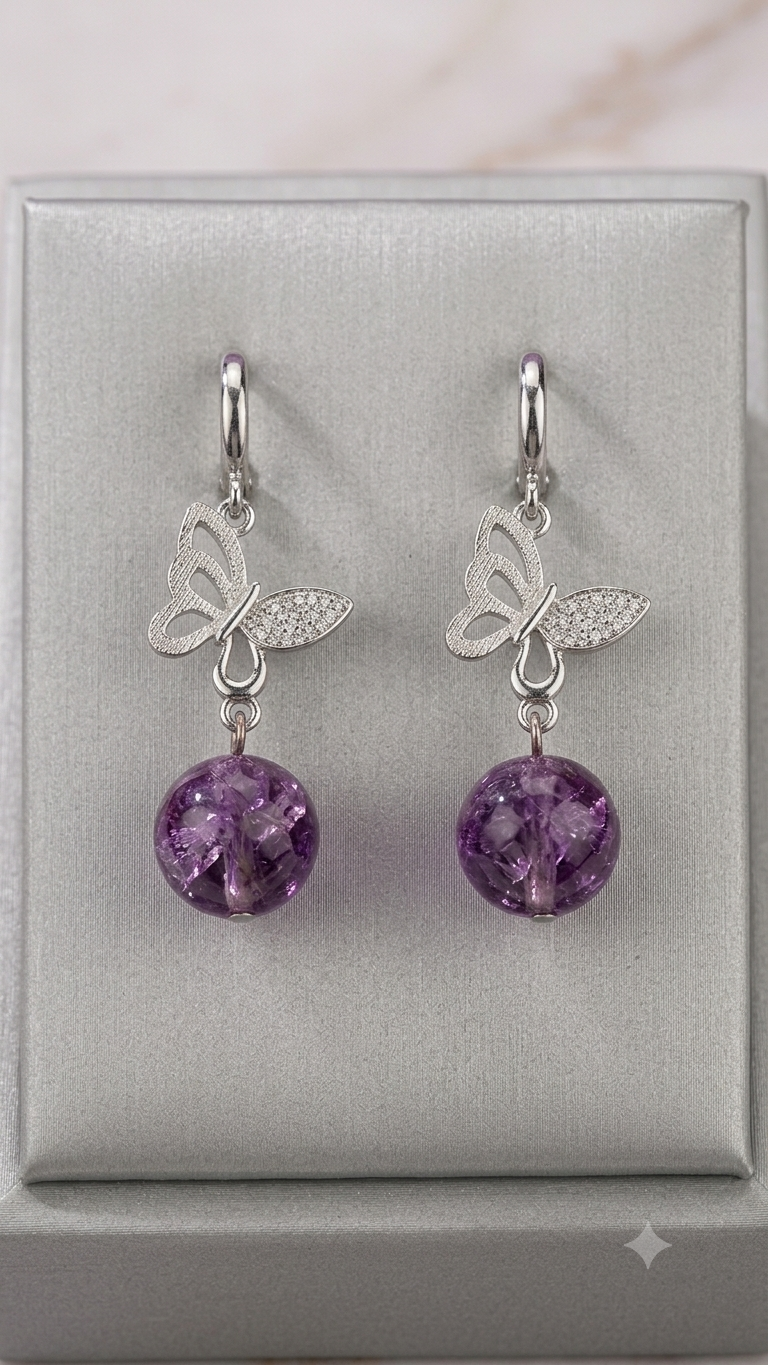 Purple Crystal Wing Drops