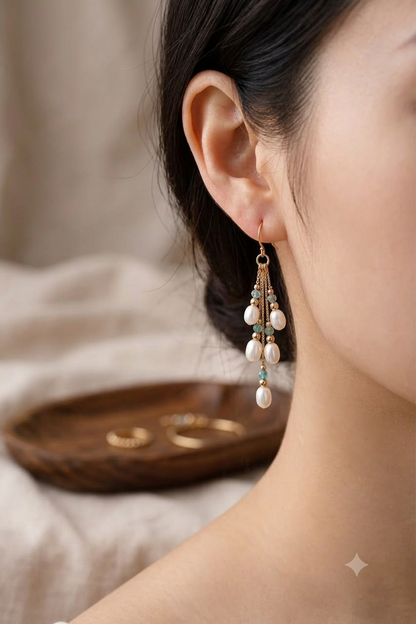 Waterfall Earrings thumbnail 3